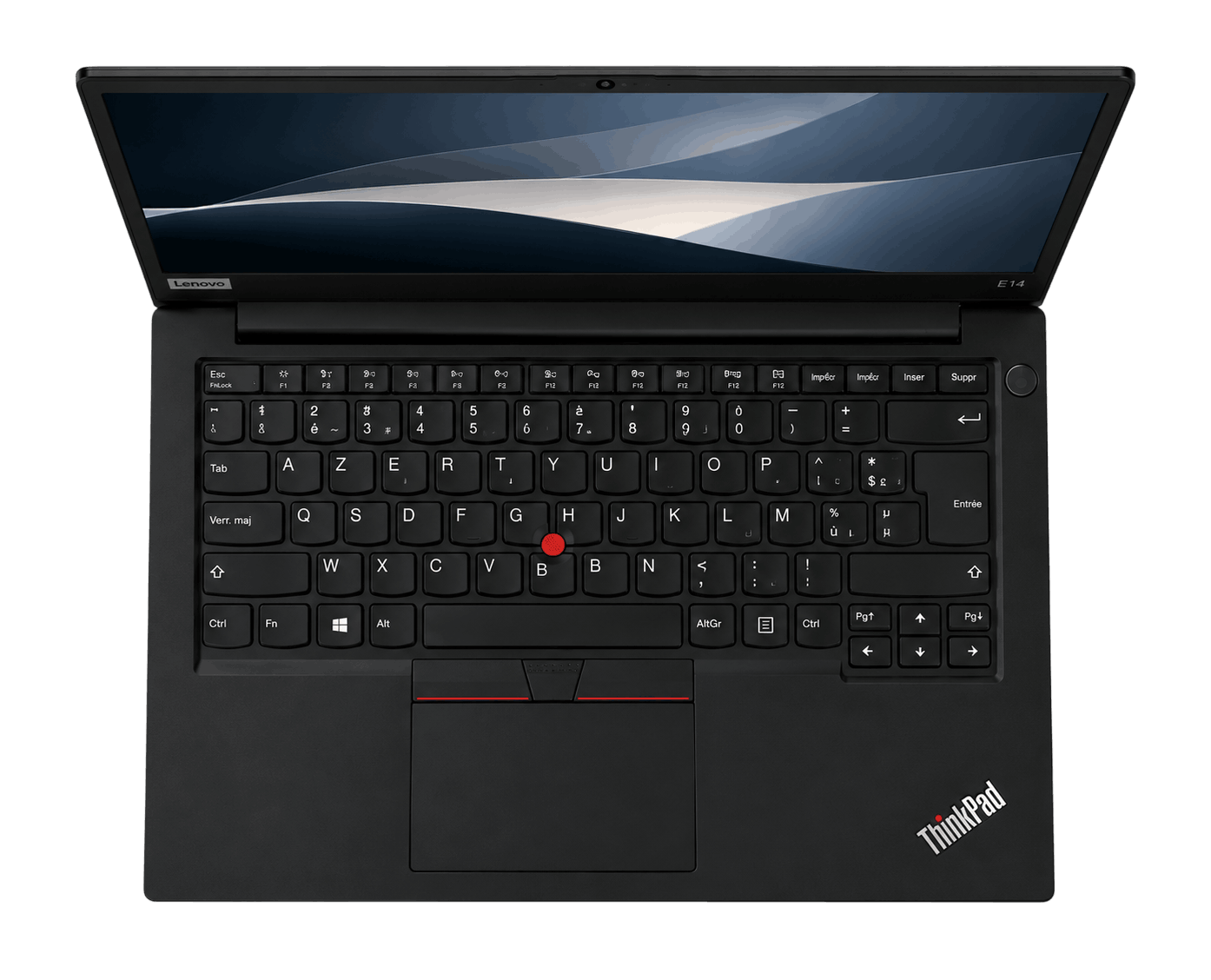 Lenovo ThinkPad E14 dessus